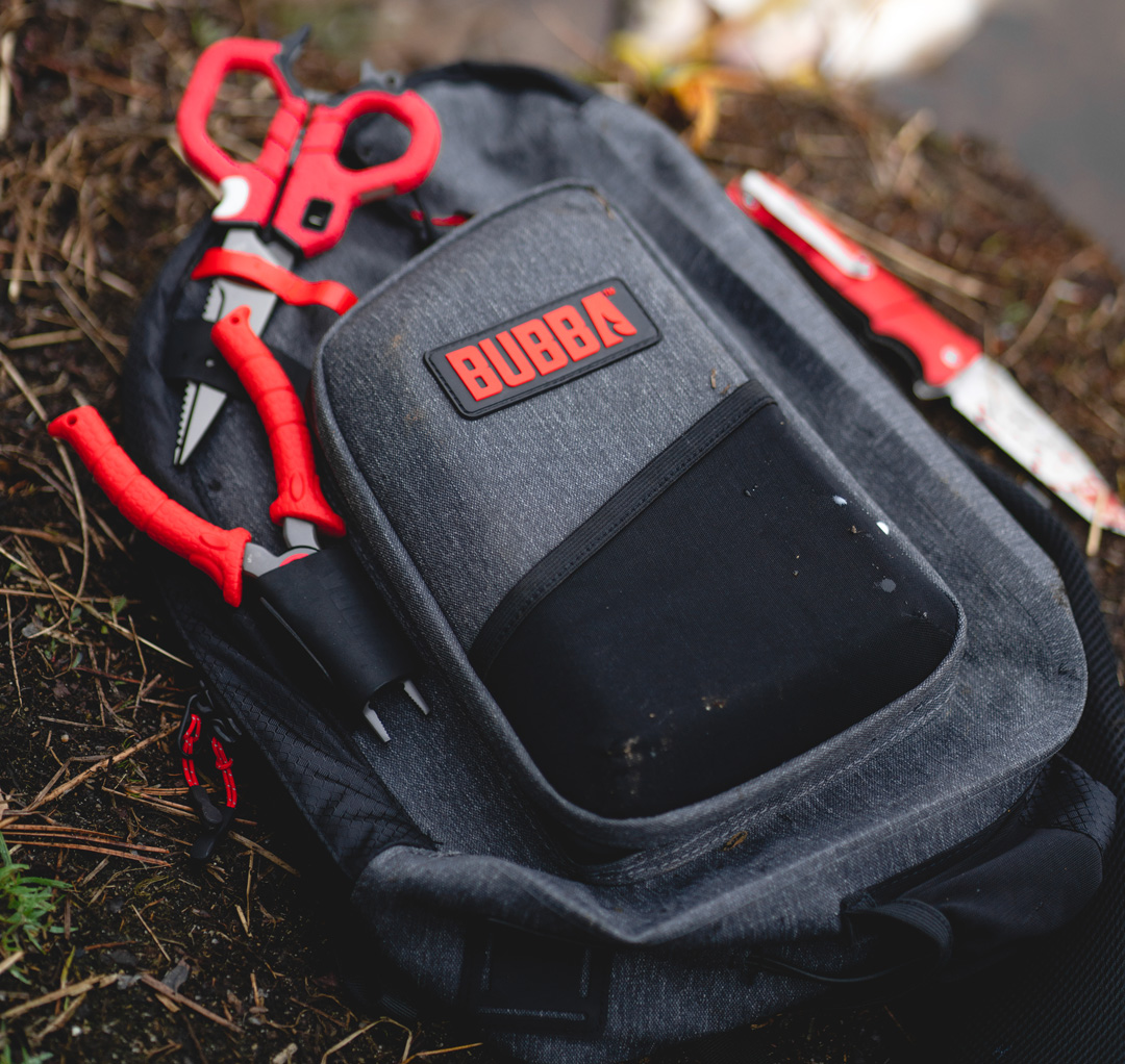Bubba sling pack and tools