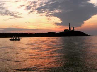 Montauk sunset fishing