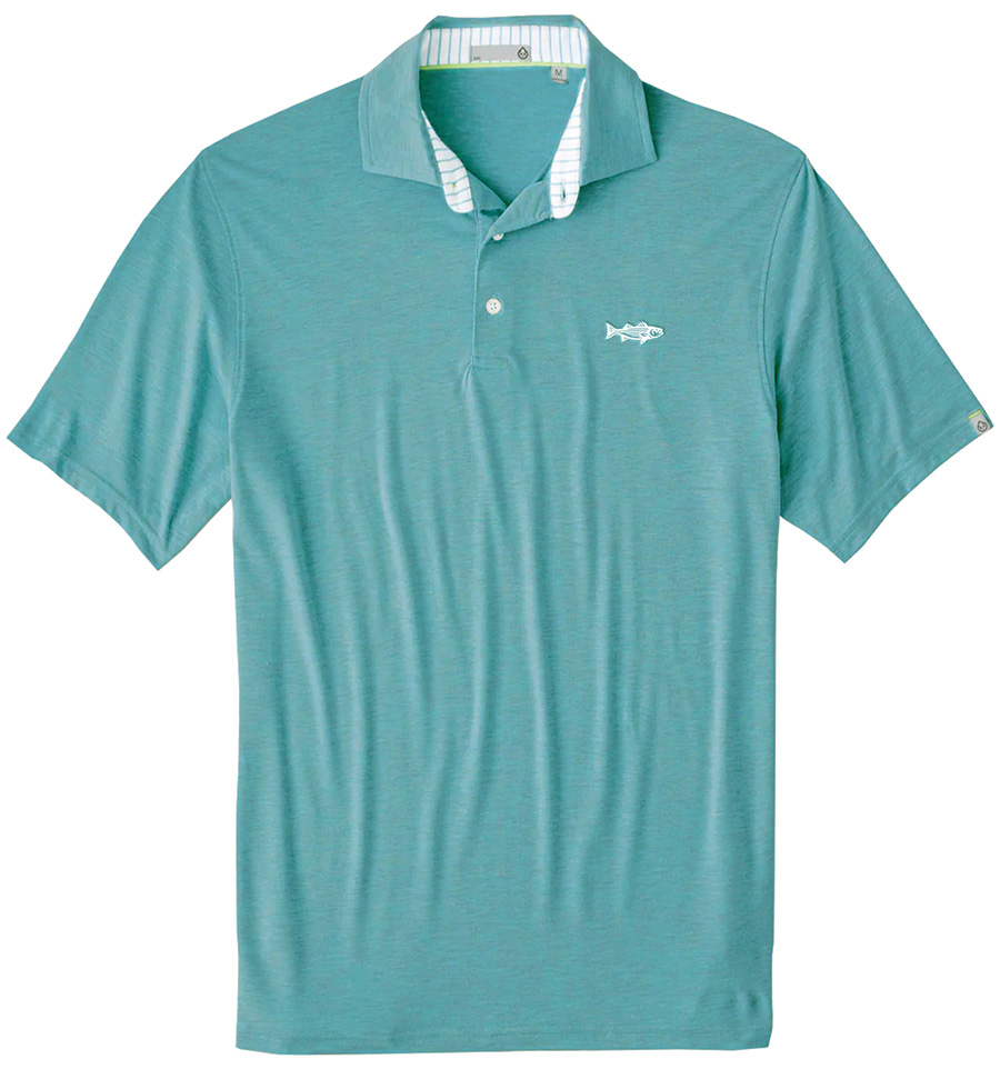 OTW Outfitters Striped Bass Cloud Polo