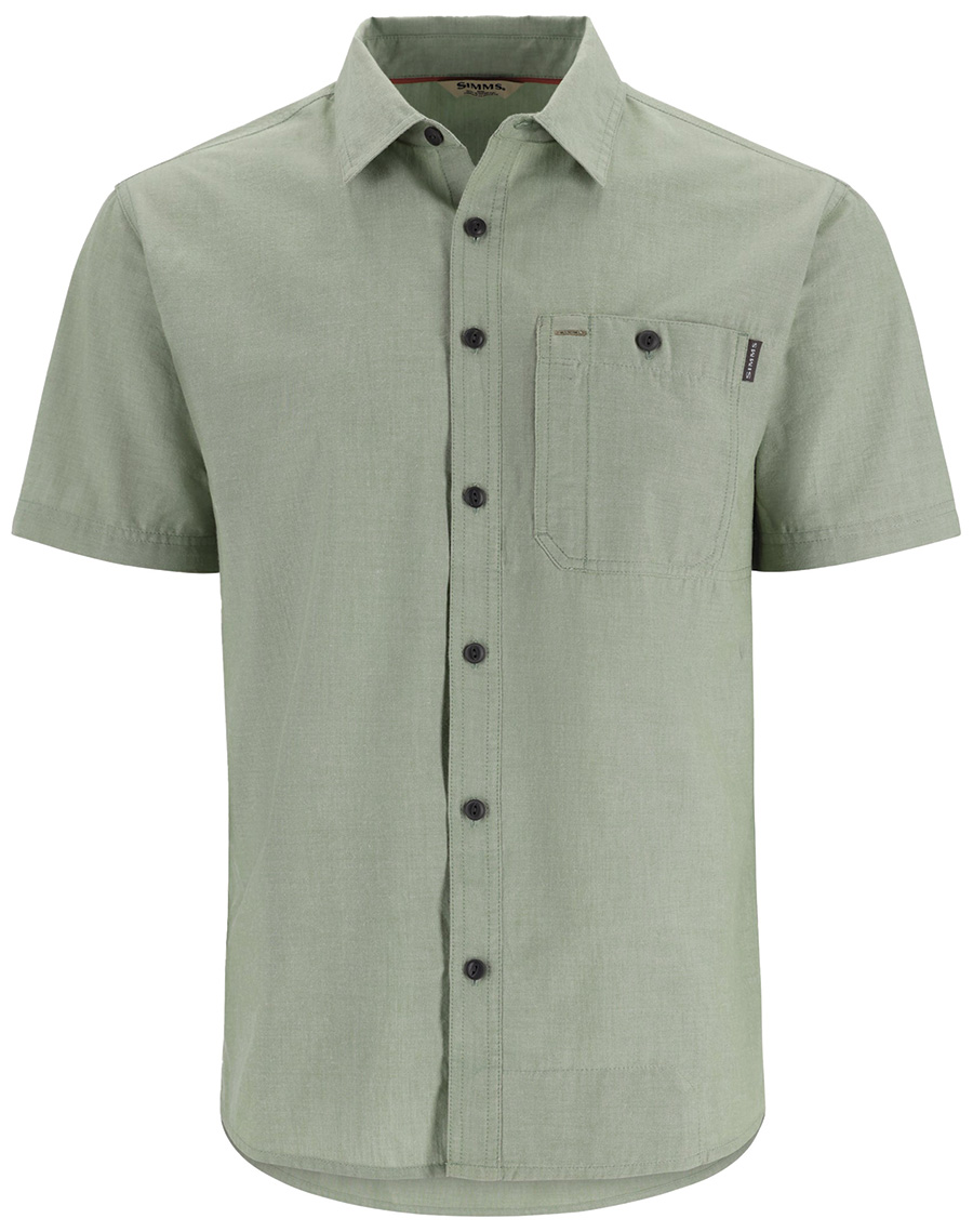 Simms Cutbank Chambray Short-Sleeve Shirt